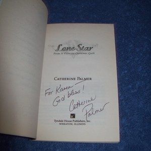 Lone Star by Catherine Palmer (1998, Paperback Book) Signed Copy!